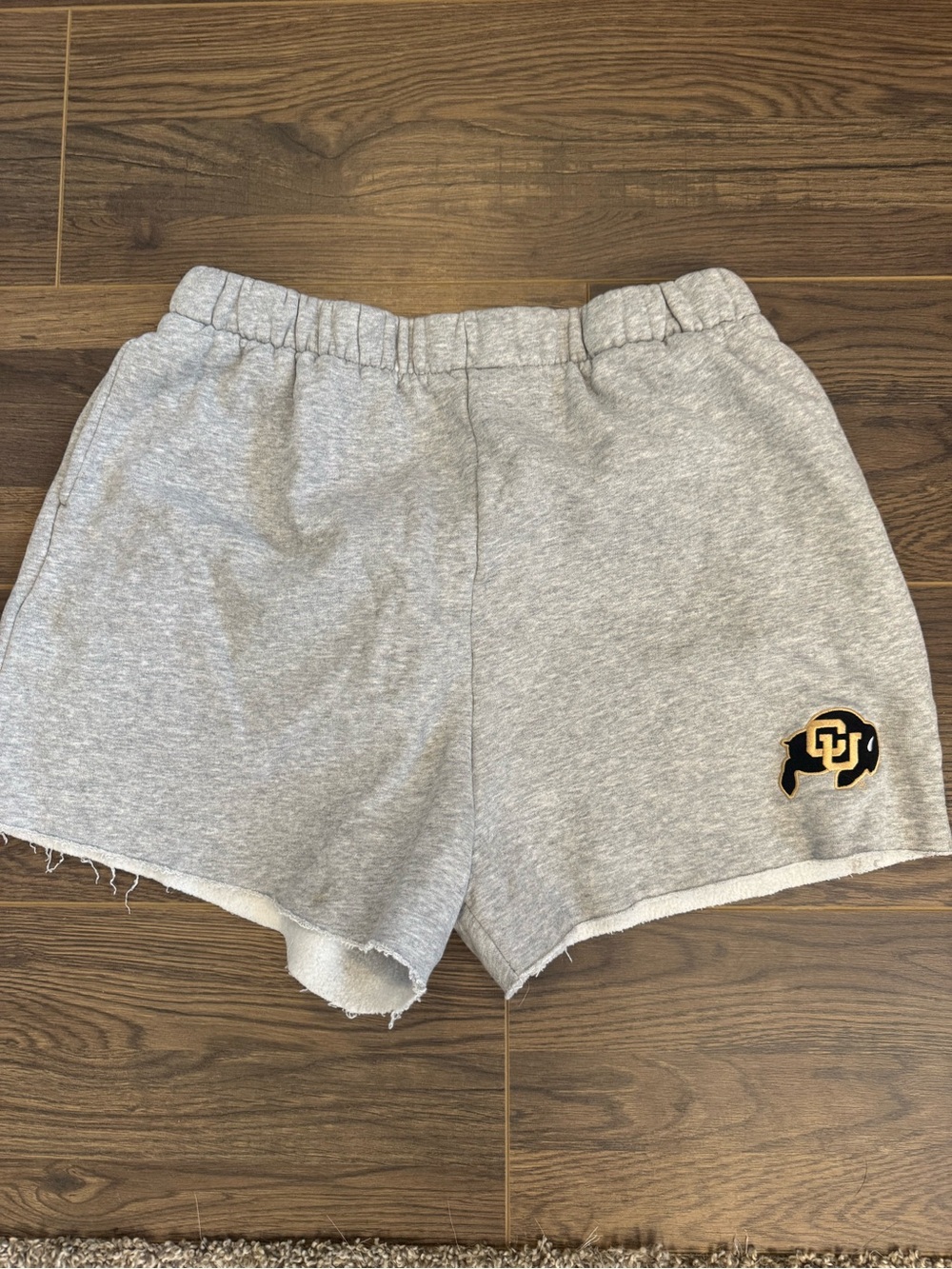Men’s Hype and Vice Gray CU Logo Cotton-Blend Shorts